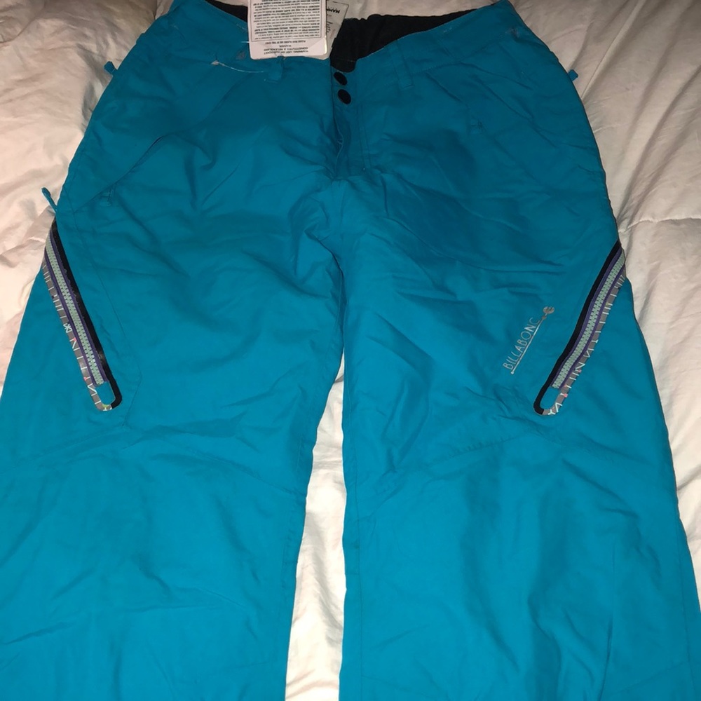 billabong down snowboarding pants